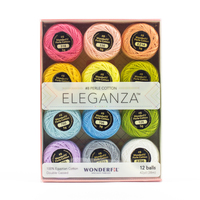 Eleganza #8 Perle Cotton Pack WFEZP-Pastels